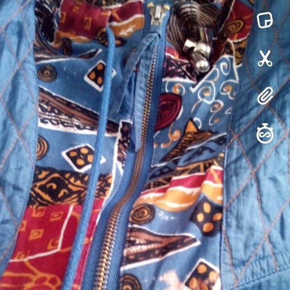 *Scroll* RARE 80s VINTAGE Bomber Jacket - Picture 4 of 7